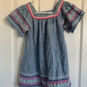 Cat & Jack Girls Denim Dress Size 7/8